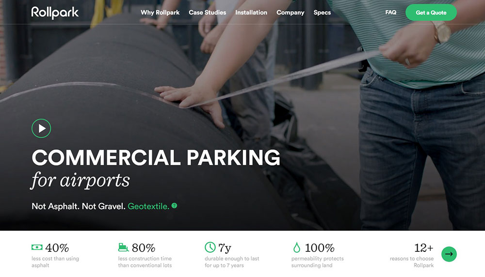 Roll-Park Impressive Animated Websites and Tools to Create Similar Ones