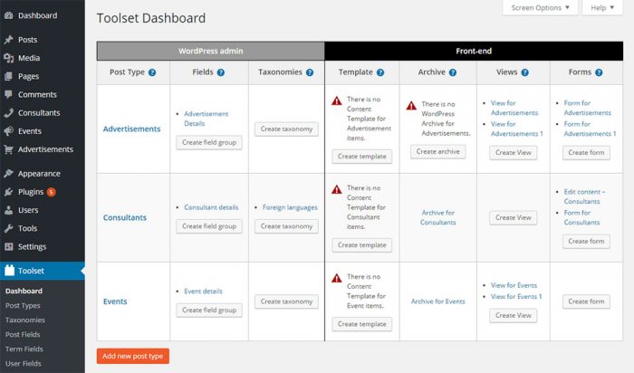 What is Toolset and how to use it on a WordPress Site