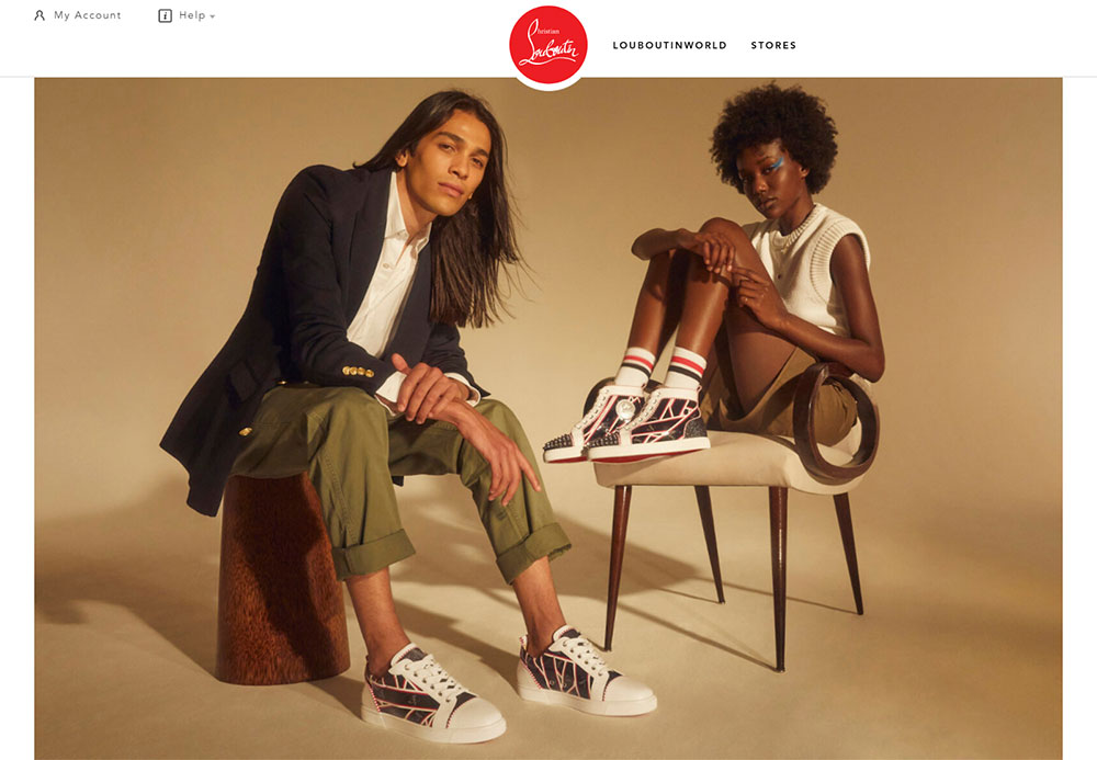 Christian-Louboutin Impressive Luxury Website Design Examples