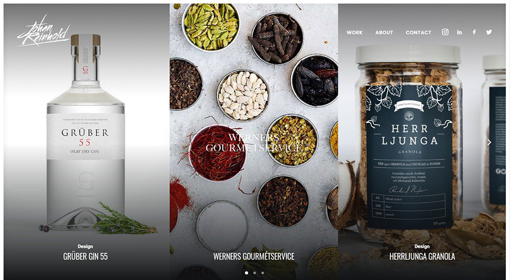 Johan-Reinhold Top Notch Musician Websites That Look Amazing