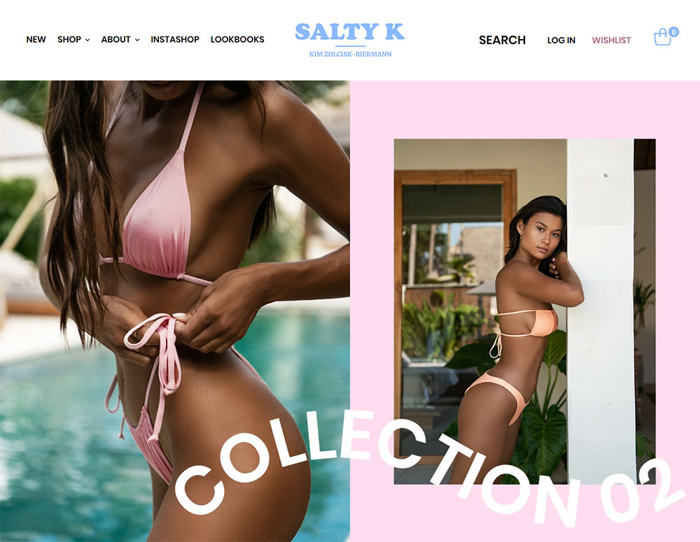 Salty-K Impressive Luxury Website Design Examples