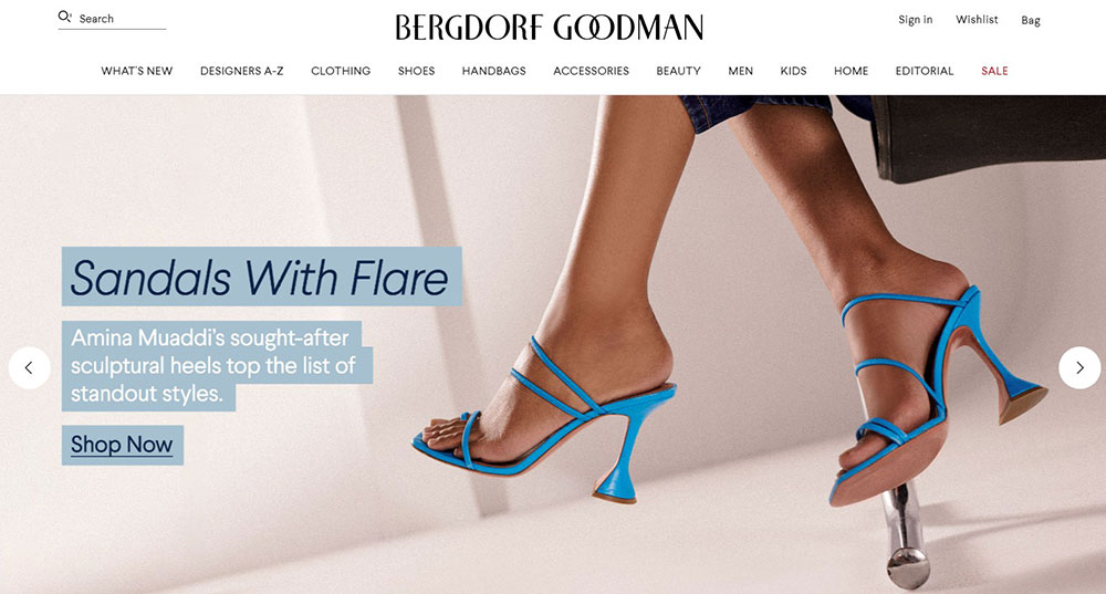 bergdore Impressive Luxury Website Design Examples