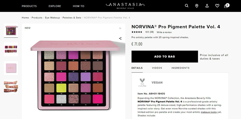 norvina Impressive Luxury Website Design Examples