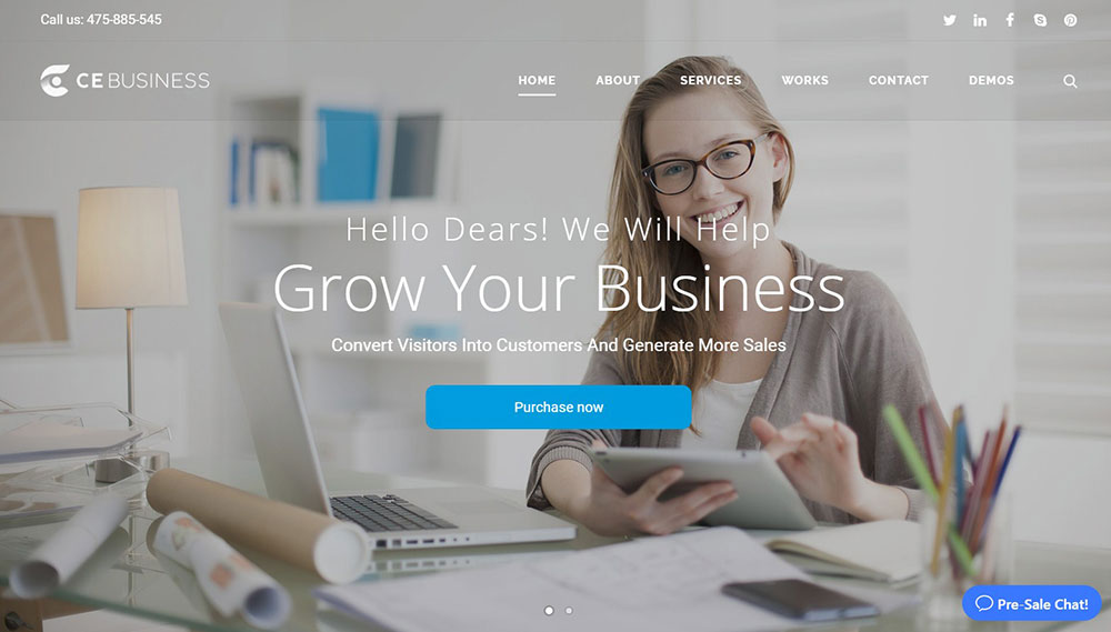 Cesis Corporate Website Design Examples and WP Themes to Build Your Own