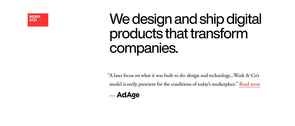 Work-Co Corporate Website Design Examples and WP Themes to Build Your Own