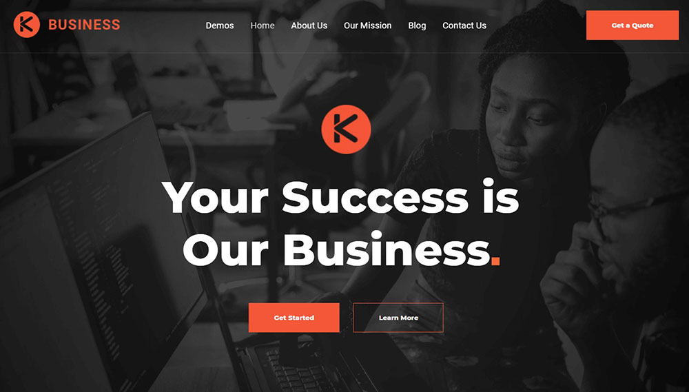 karma Corporate Website Design Examples and WP Themes to Build Your Own