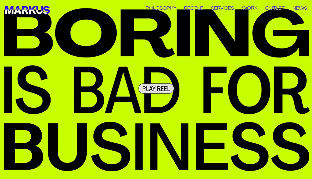 markus Corporate Website Design Examples and WP Themes to Build Your Own
