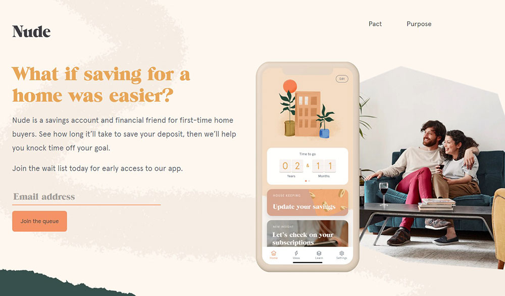 nude Corporate Website Design Examples and WP Themes to Build Your Own