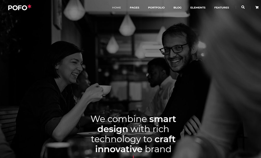 pofo Corporate Website Design Examples and WP Themes to Build Your Own
