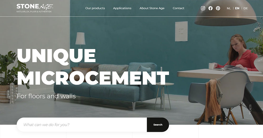 stone-age Corporate Website Design Examples and WP Themes to Build Your Own