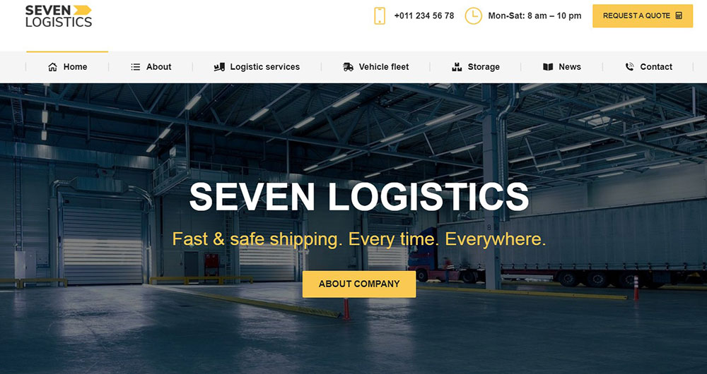 the-7 Corporate Website Design Examples and WP Themes to Build Your Own