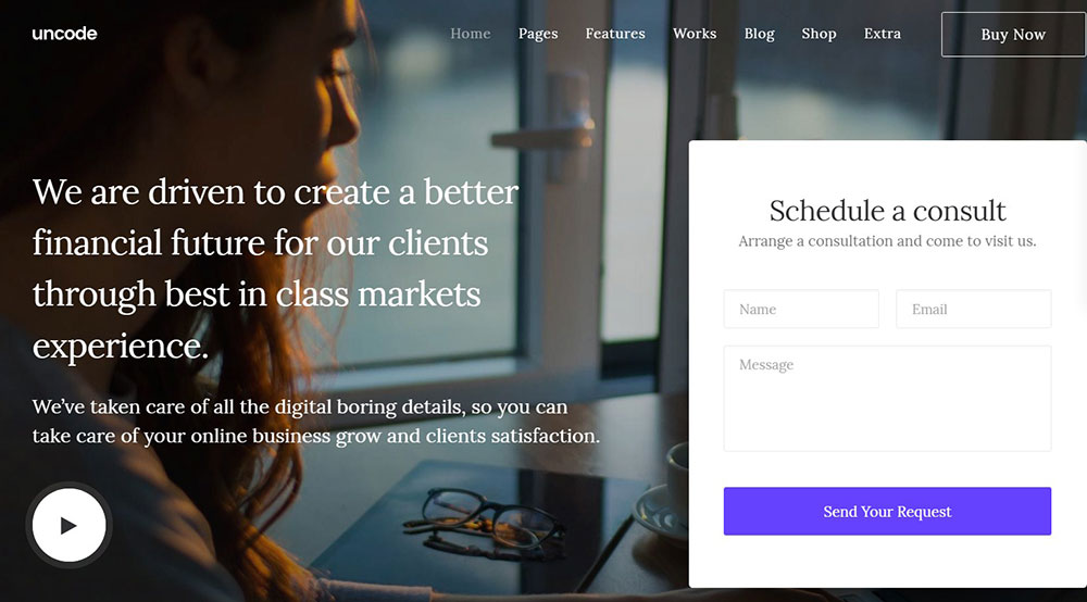 uncode Corporate Website Design Examples and WP Themes to Build Your Own