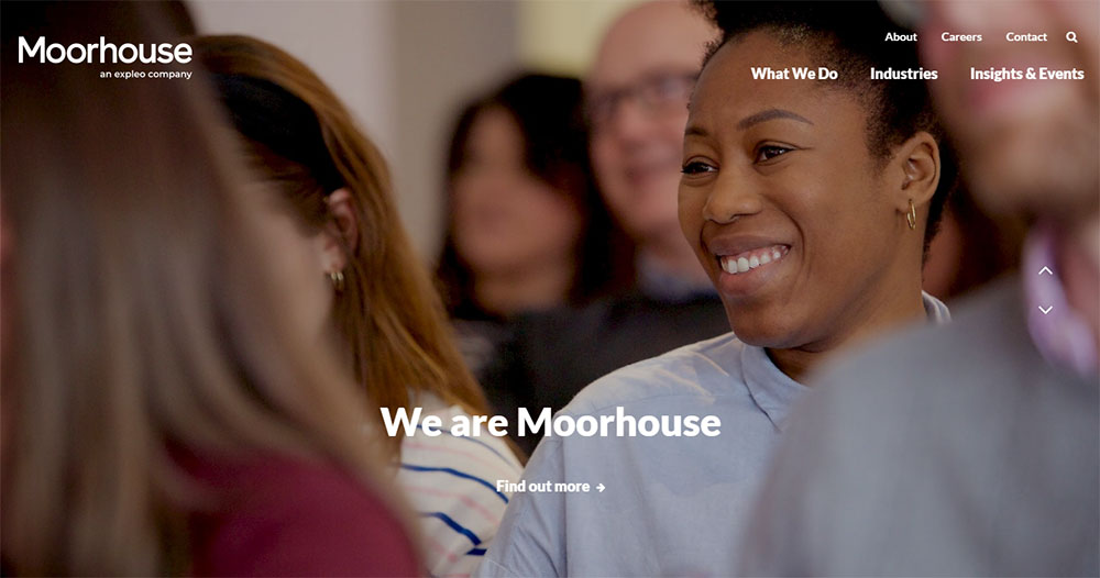 Moorhouse Great Looking Websites With A Calm Color Palette