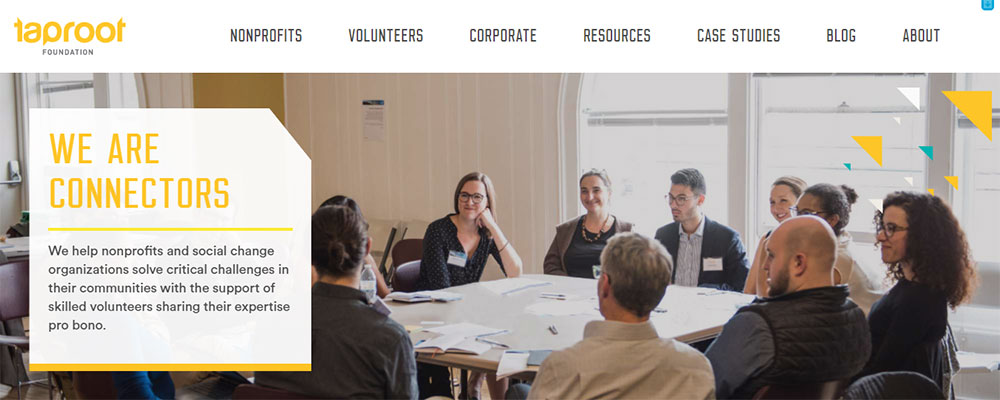 Taproot-Foundation Great Looking Websites With A Calm Color Palette