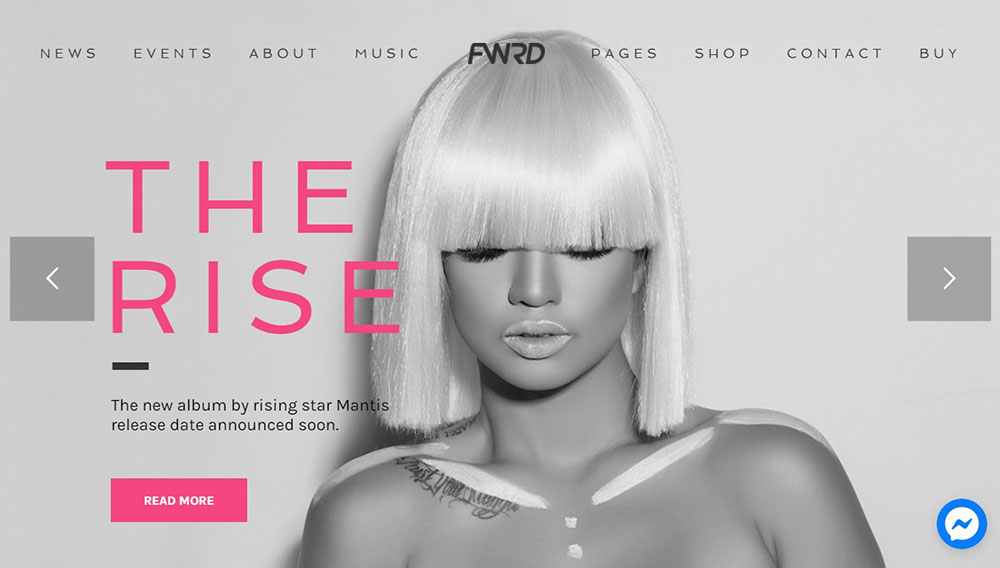 fwrd The Best WordPress Themes for Musicians to Choose From