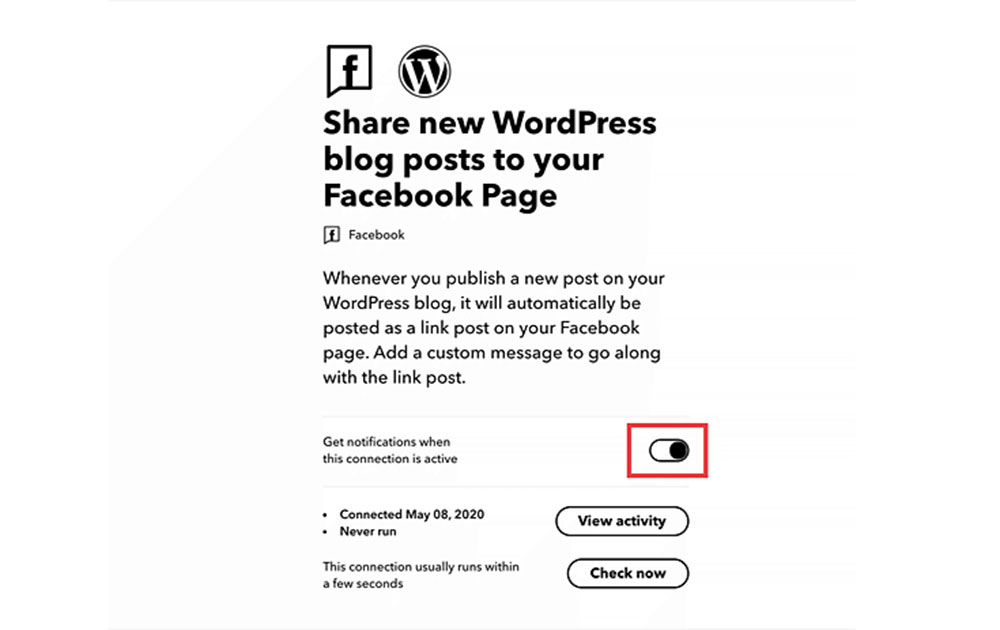 WordPress Posting to Facebook Done Automatically