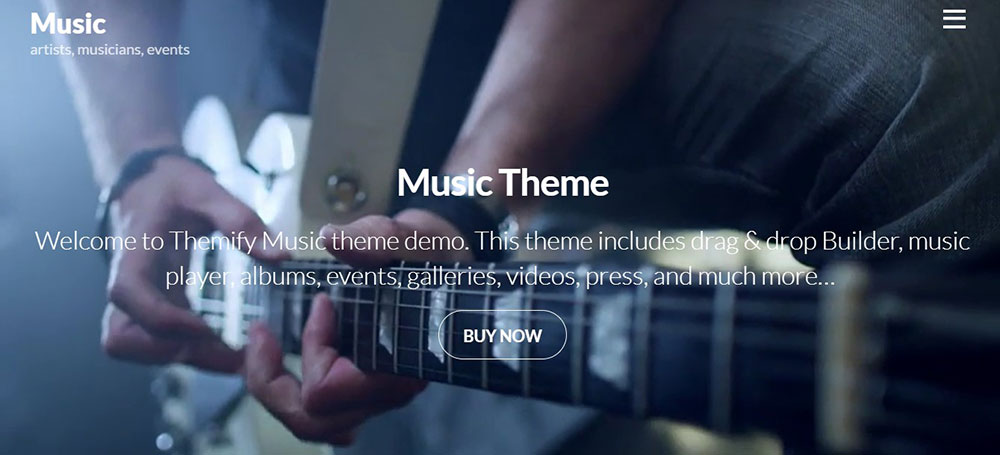music The Best WordPress Themes for Musicians to Choose From