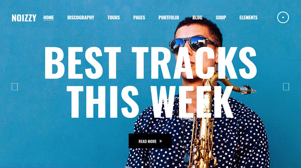 noizzy The Best WordPress Themes for Musicians to Choose From