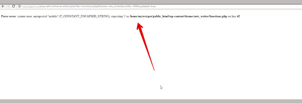 constant How To Fix The WordPress Parse Error Easily