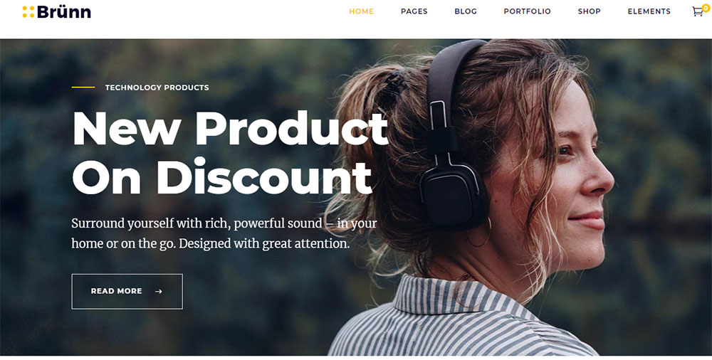 Brunn Unique WordPress Themes That You Must Check Out