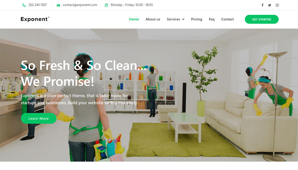 Exponent Unique WordPress Themes That You Must Check Out