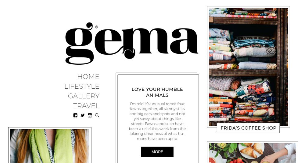 Gema Unique WordPress Themes That You Must Check Out