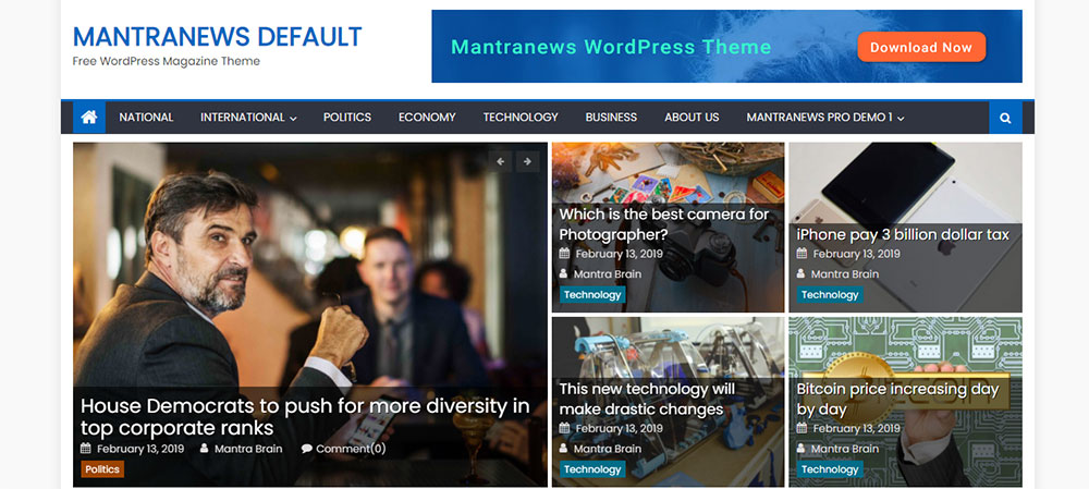 Mantranews Unique WordPress Themes That You Must Check Out