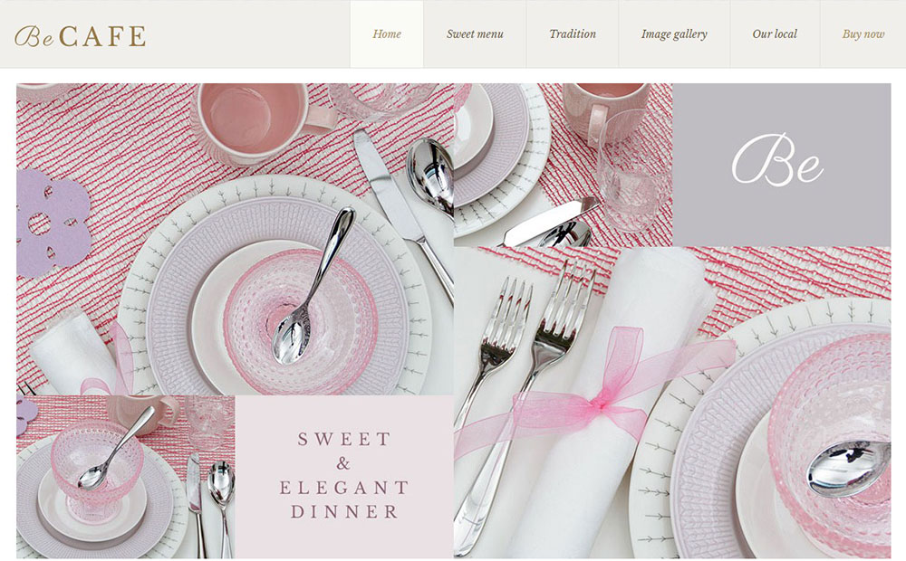 Great Cafe Websites With Modern Website Design