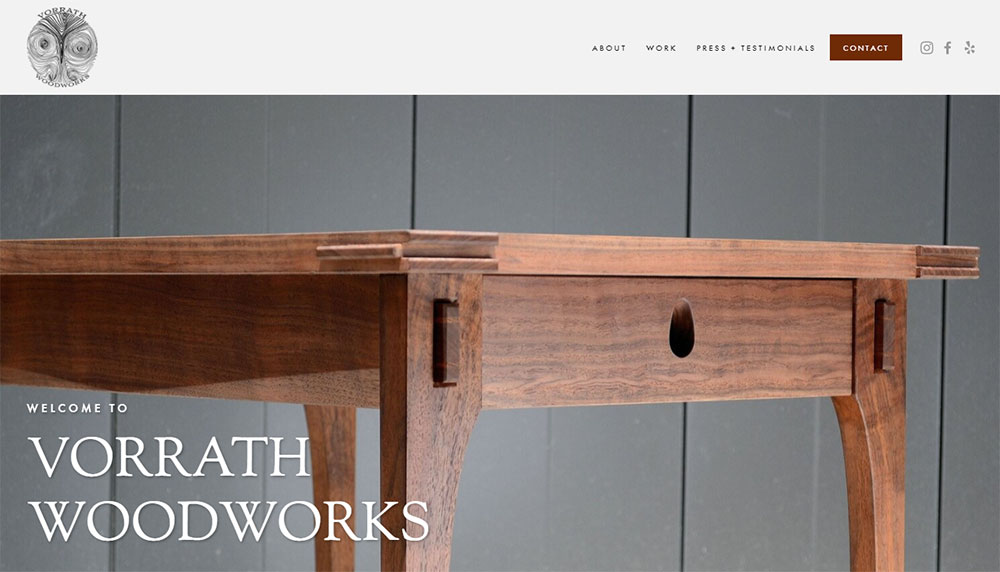Stunning Carpentry Websites For Ideas & Inspiration In 2023
