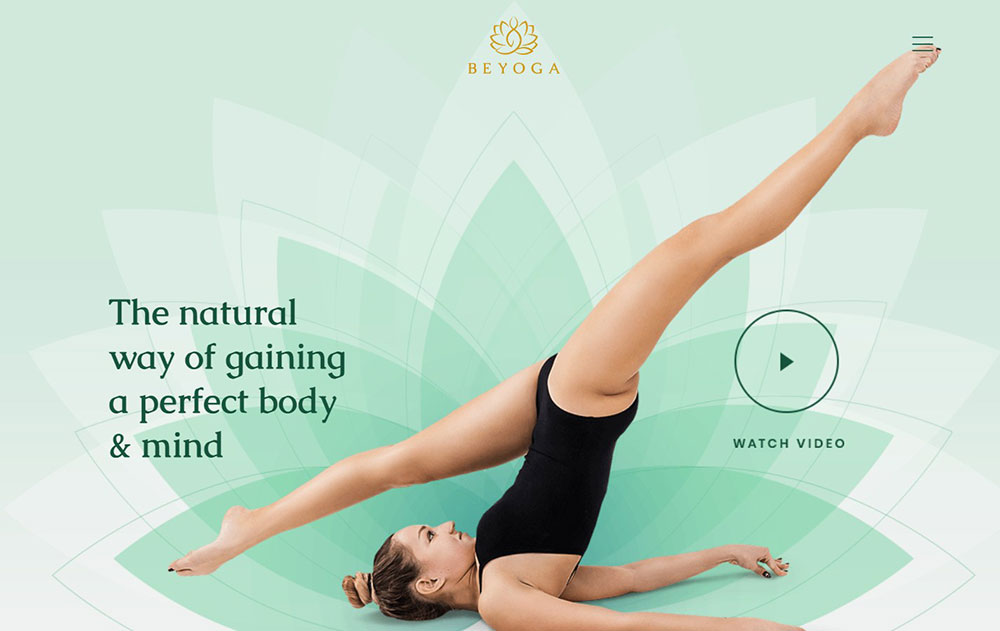 Choose from hundreds of yoga classes WordPress Theme