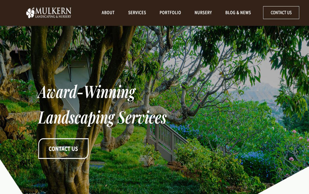 Web Design For Landscapers