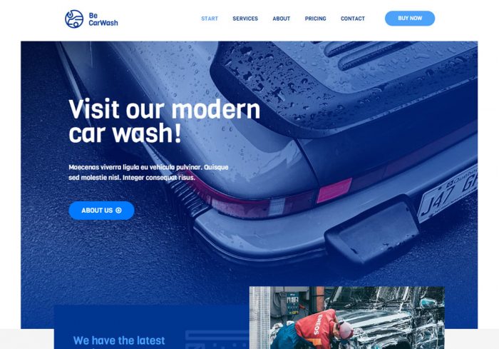 Sleek Car Wash Website Design Examples to Inspire You