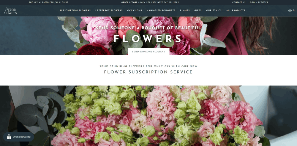 The Best Designed Florist Websites on the Internet