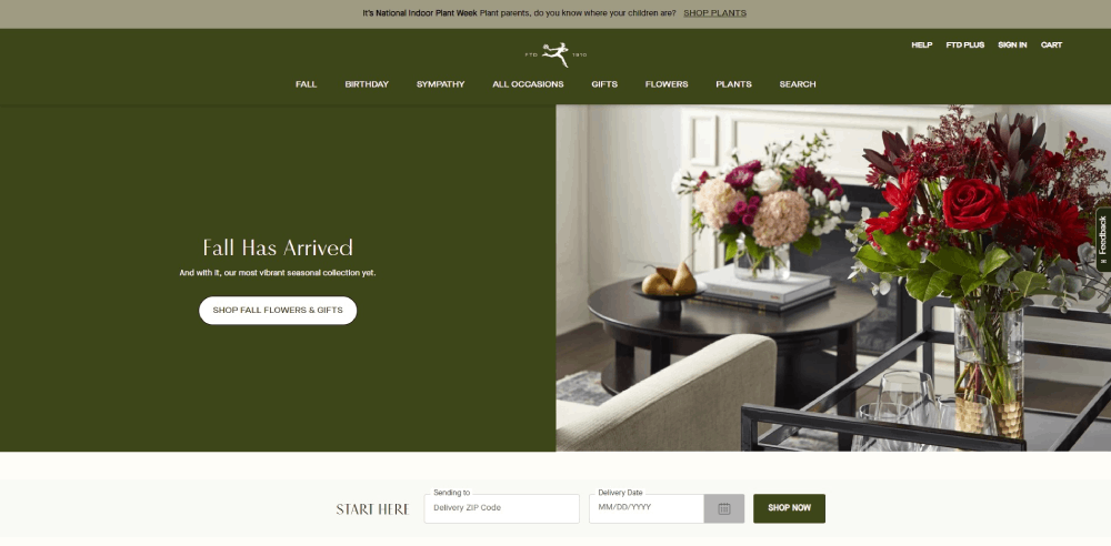 The Best Designed Florist Websites On