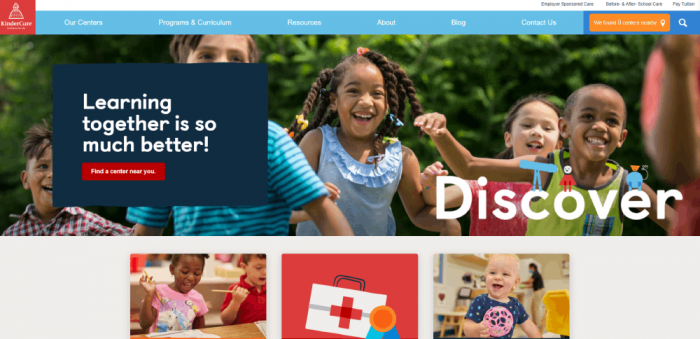 Modern Kindergarten Websites That Look Good