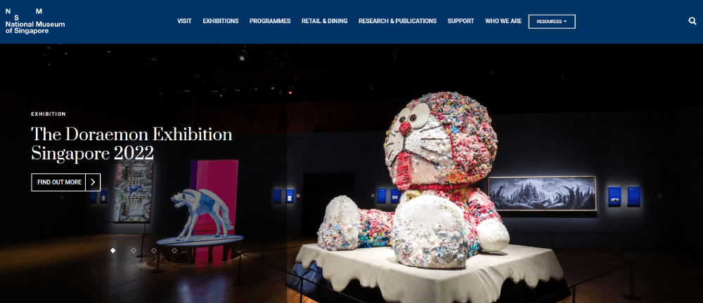 The Best Museum Website Design You Can See Today