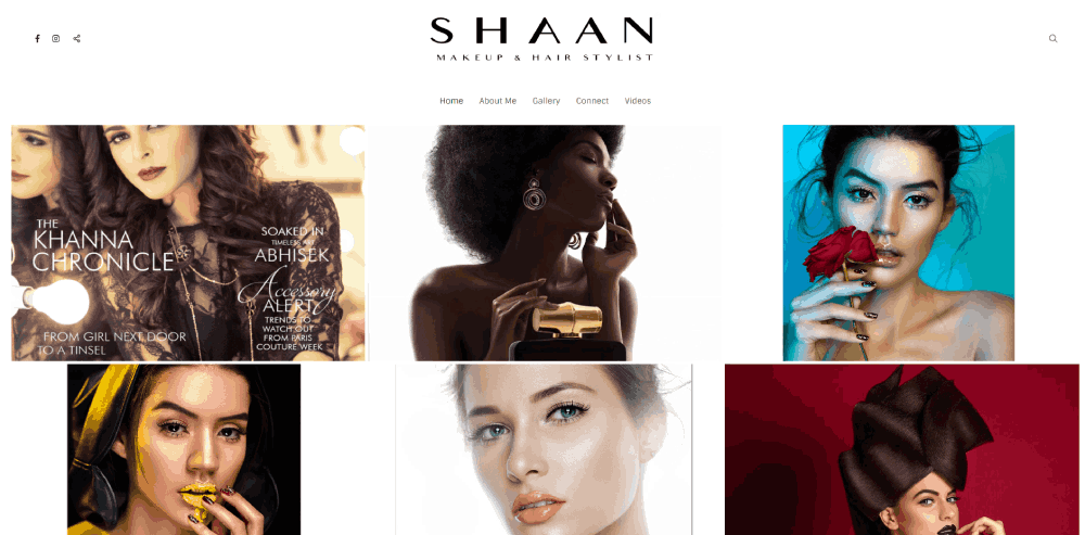 Well-Designed Makeup Artist Websites to Check Out