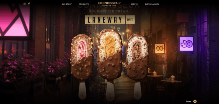 Cool Ice Cream Website Design Examples to Inspire You