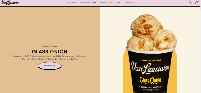 Cool Ice Cream Website Design Examples to Inspire You