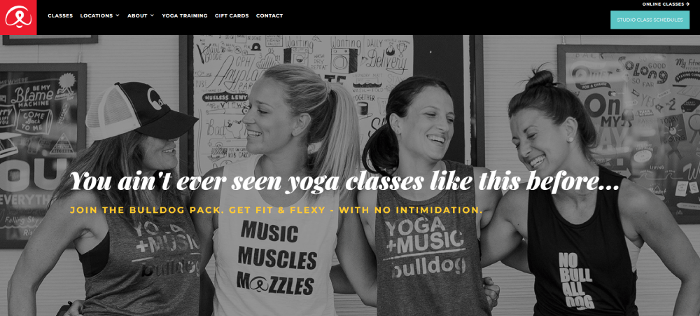 Stunning Yoga Websites for Creative Inspiration