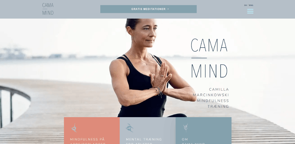 Stunning Yoga Websites for Creative Inspiration