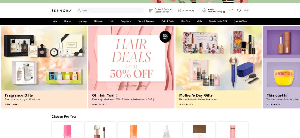 Beauty product deals sites