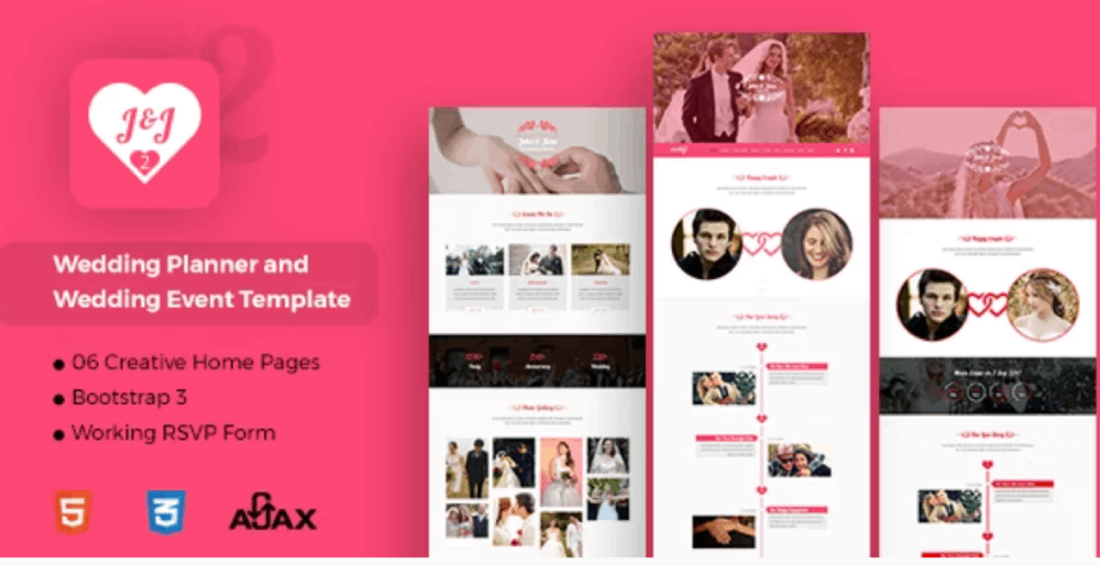 wedding-multi-page-free-html5-bootstrap-wedding-website-template