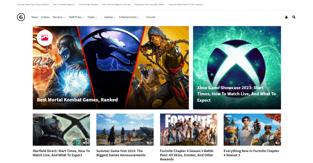 13 Best Gaming Websites of 2023 [Inspiring Examples]