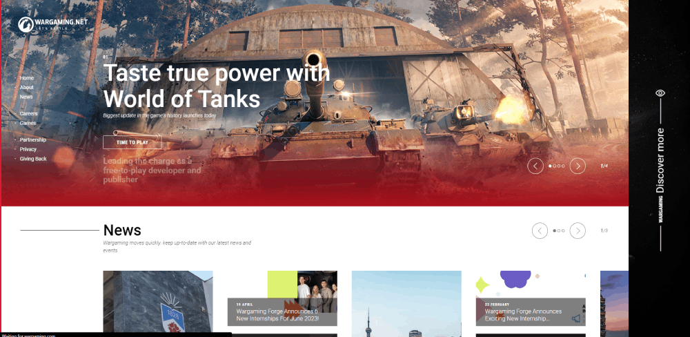 Game Blog  Gaming blog, Web design inspiration portfolio, Modern web design