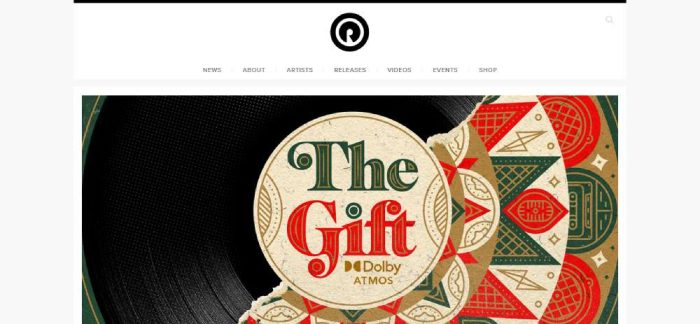 Awesome Record Label Website Design Examples