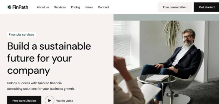 The Best Modern Examples of Finance Website Templates