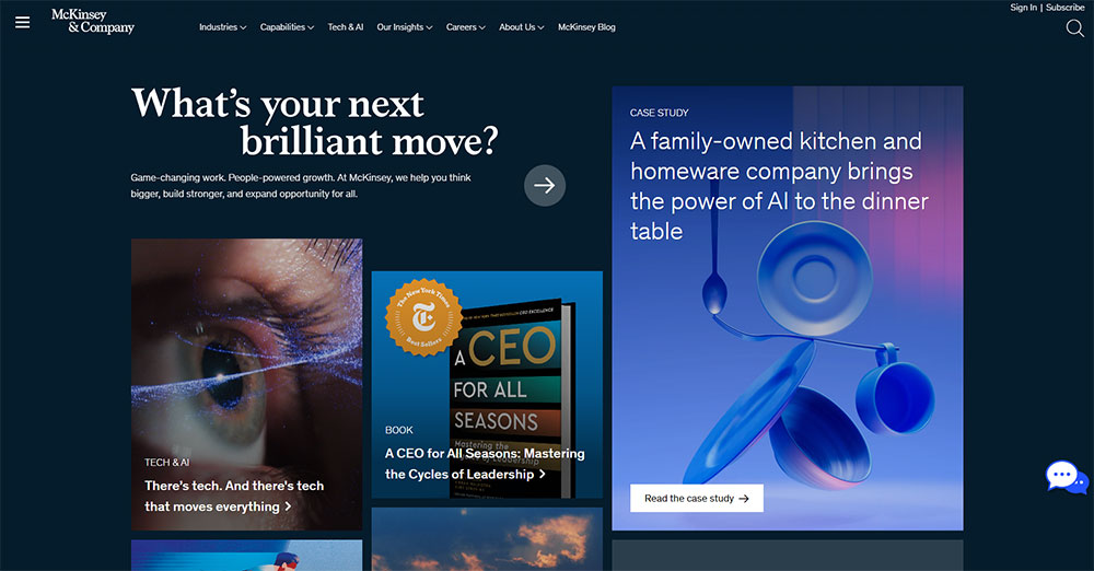 McKinsey The Best Consulting Websites That Will Inspire You