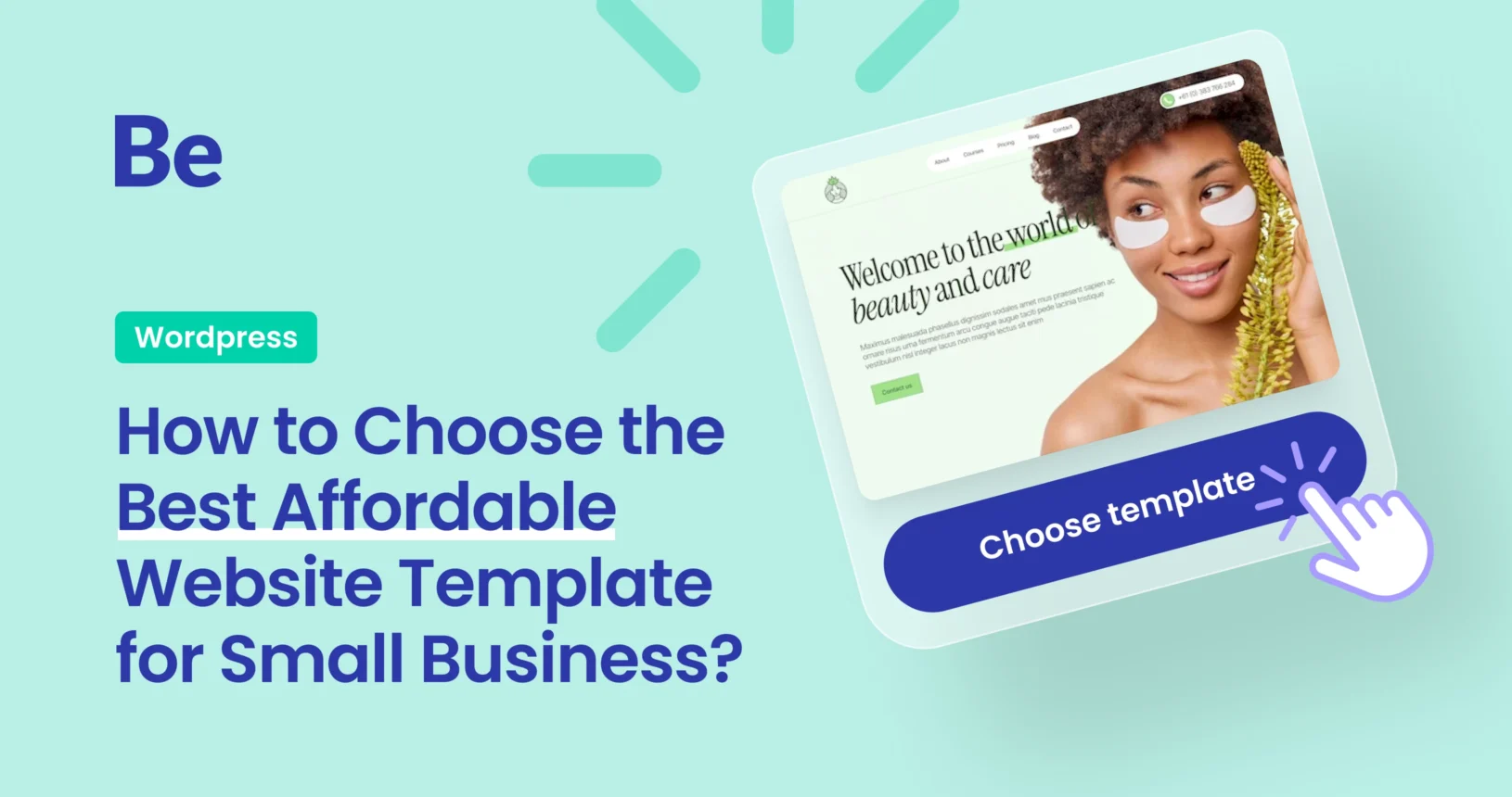 How to Choose the Best Affordable Website Template for Small Business